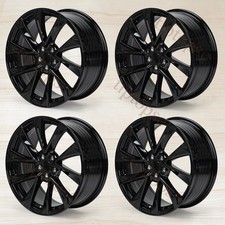 Set 4 18X8 Replacement Wheel Rim for Toyota Corolla 2019-2026 Gloss Black 75236B picture