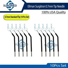 10x Ellman Needle Electrodes 0.7 mm Standard Tip Reusable Tungsten - USA picture