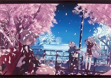 B2 Tapestry NagiShiro Mito COMIC1 11 white parabellum Japan Used Japan picture