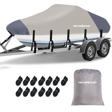 NEVERLAND 20ft 21ft 22ft Boat Cover Waterproof Speedboat All Weather Protection picture