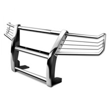 Fits 2003-06 Silverado 1500/2500/3500 -Full Polished Grille Guard - Onki 243434B picture