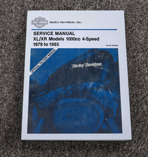 1984 1985 Harley Davidson Sportster Roadster Motorcycle Service Manual  picture