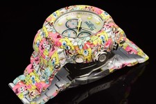 Invicta SPONGE BOB & FRIENDS Lim Ed 52mm MOP Chrono Dial SS Aqua-Plating Watch picture