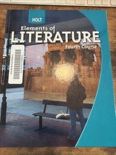 Holt Elements of Literature, Fourth Course (10th grade) picture