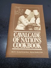 Vintage 1978 CBC TV The Bob McLean Show Cavalcade of Nations Cookbook Booklet picture