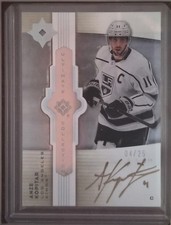 2021-22 Upper Deck Ultimate Collection Anze Kopitar Ultimate Emblems Auto Gold picture