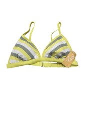 Women's Triangle Bikini Top - Kona Sol Yellow Medium (8-10) picture