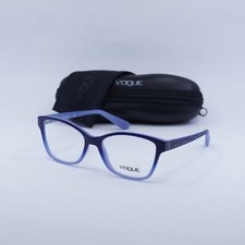 Vogue VO2998 2346 Blue Gradient Opal Azure 52mm Eyeglasses New Authentic picture