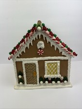 BYERS’ CHOICE TRADITIONS 2008 PEPPERMINT CANDY GUMMY GINGERBREAD HOUSE CHRISTMAS picture