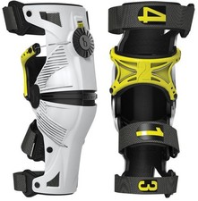 Mobius X8 Knee Braces White/Yellow XS/X-Small (Pair) picture