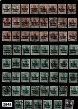 Bulk lot 150+ Stamps 1914-1918 WWI Belgium Belgien Germany Overprints  #2848 picture