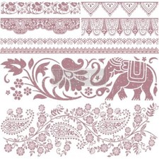Bohemian Dreamer Redesign With Prima Clear Cling Stamp picture