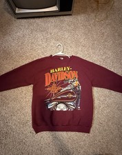 Vintage 1995 Harley-Davidson An American Icon Sweatshirt Men’s Medium Made USA picture