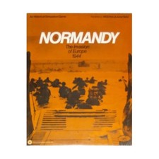 SPI Wargame Normandy (1972 Ed) Box VG/VG+ picture