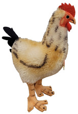 Vintage Steiff Hen Chicken ID Button Original Tag Made In Germany picture