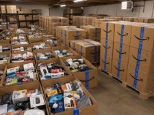 walmart shelf pulls general merchandise lot mixed retail assortment picture