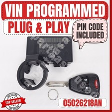 ⛑ VIN PROGRAMMED PLUG & PLAY IMMOBILIZER CHRYSLER DODGE JEEP 05026218AN ⛑ picture