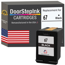 DoorStepInk Compatible Ink Cartridges for HP 67 Black-USA picture