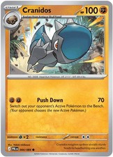 Cranidos 044/084 Common ME05: Pitch Black NM picture