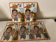Vintage Mego CHiPs 3.75” Complete 5 Figure Set Ponch Jon Sarge Jimmy Wheels picture
