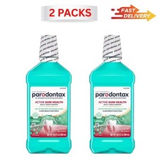 2X Parodontax Active Gum Health Mouthwash, Antiplaque & Antigingivitis, 16.9 Oz picture
