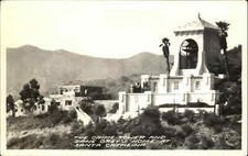 Santa Catalina Island California CA Chime Tower Zane Grey's Home c1920s-40s RPPC picture