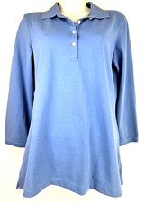 Izod Women's Perform X Long Sleeve Polo Size M picture