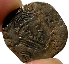 1556-1567 Spain King Philip II Spanish Netherlands 2 Mites 