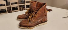 Vintage sears and roebuck leather mock toe boot picture