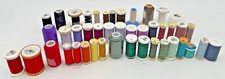 (32) GUTERMANN + FEW OTHER THREADS- NEW TO VERY LITTLE LEFT VARIETY OF COLORS picture