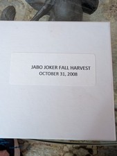 JABO JOKER FALL HARVEST OCTOBER 31 2008 picture