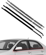 4 Pcs Weatherstrip Window Molding Trim Seal Belt Fit for Toyota Corolla 1995-... picture