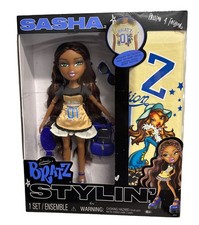  2025 Bratz Stylin' Sasha Fashion Doll + Accessories & Adult Size XL Shirt NEW picture