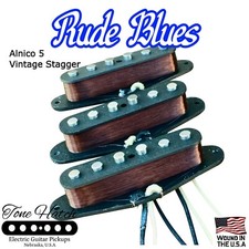 Tone Hatch Handwound Guitar Pickups Blues Stratocaster Set-Made 2 Order picture