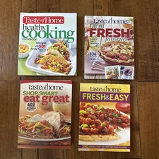 4- Taste of Home Cookbooks  Healthy Cooking, Farm Fresh, Eat Great, Fresh & Easy picture