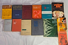 Vintage College English Literature Reading Textbook Lot of 13 1920s-1970s picture