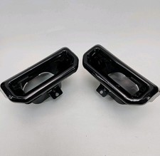 2025-2026 For Chevy Silverado GMC Sierra Exhaust Tip Bezels Gloss Black 2253506 picture