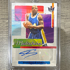 Panini 2025-26 Court Kings Shaquille O'Neal Masterstrokes Auto MS-SHQ /25 picture