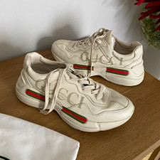 100% Auth. Gucci Rhyton SneakersMen's Size: 9.5  picture