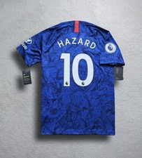 Chelsea FC Eden Hazard 2019/2020 Football Jersey Soccer Size XL Authentic BNWT picture