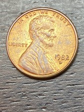 1982-D Lincoln Memorial Cent BN Copper 3.06g Business Strike Small Cent picture