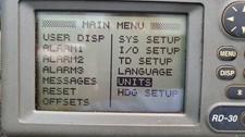 Furuno RD-30 Multi Display Works Used With Mount Knobs Only-No Cables Or Mount picture