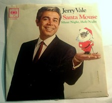 JERRY VALE -Santa Mouse / Silent Night Holy Night  NEW OLD STOCK 45 M / VG+ picture