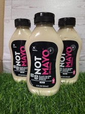 3 x NotMayo Plant-Based Vegan Egg Free Mayo Dressing Squeeze Bottle 12 Oz picture