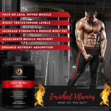 Official Oxy Burn Elite Fat Loss Weight Management and Belly Fat Burner Shred picture