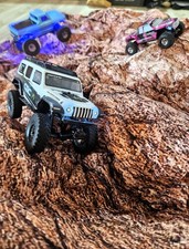 Folding RC Rock Crawler Course 5x7 Terrain Mat for SCX24 TRX4M SCX30 1/18 1:24 picture