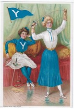 1903 Yale University Women Fencing Reproduction Print picture