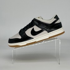 Size 15M/16.5W - Nike Dunk Low LX Black Croc (Women's) FJ2260-003 picture