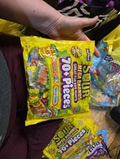 10oz FRANKFORD Sour Mega Brands 70pc Mixed Easter Candy Toxic Waste +Warheads + picture