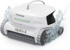 Hydro 4 cord Robotic Pool Cleaner, ground Pools,Floor Wall Waterline Clean picture